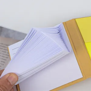 סיטונאי מפעל גודל A5 מעטפת קשיחה של נייר קראפט שטוף עם לוגו להתאמה אישית דפים פנימיים קווים אופקיים כריכת יומן מחברת