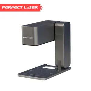 Mini Bluetooth có thể gập lại sợi Laser đánh dấu và máy khắc cho gỗ thủy tinh nhựa và tráng kim loại