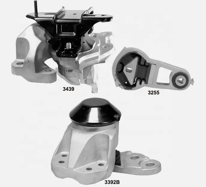 FB5Z-6038-B DB5Z-6038-A DB5Z-6038-C 3 Stuks Motor Mount Kit Motor Mount Auto Transmissie Voor Ford Explorer 2011-2015 3.5l V6