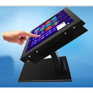 12 inch Skylake dual core resistive embedded touch screen panel PC Fanless with dust proof function for industrial machine