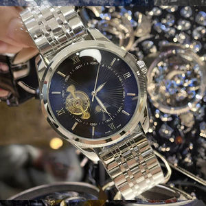 Özelleştirilmiş Su Geçirmez Saat Safir Cam Işıklı İbreli Yüksek Kaliteli Otomatik Mekanik Saat - Product Image 4