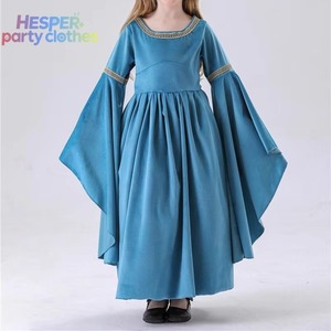 Costume de princesse d'Halloween HESPER, ensemble de reine du Seigneur des Anneaux avec bague magique, tenue médiévale de cour, vêtements de jeu de rôle - Product Image 2