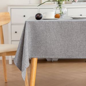 Pure Color Waterproof Dustproof <b>Tablecloth</b> Custom Size Rectangle Square <b>Party</b> Buffet Wedding Table Cover - Product Image 4