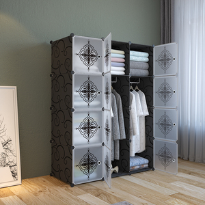 Solution de rangement flexible, écologique, modulaire, pliable, armoire en plastique moderne pour la chambre à coucher, meubles et organisation de la maison - Product Image 3