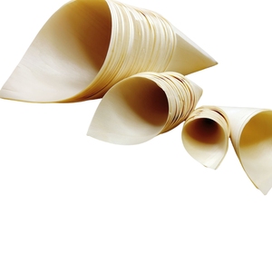 Bán Buôn Biểu Tượng Tùy Chỉnh In Đóng Gói Dùng Một Lần Bằng Gỗ Cones Gỗ <span class=keywords><strong>Cone</strong></span> Cho Tự Chọn Nhà Hàng Ice Cream Làm - Product Image 4