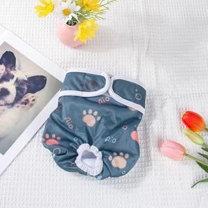 OEM ODM ผ้าอ้อมเด็กสำหรับสุนัขกันรั่วซึมกางเกงน่ารักสำหรับสัตว์เลี้ยงสุดหรูสำหรับฤดูร้อนผ้าอ้อมผ้าอนามัยสำหรับผู้หญิงกางเกงในตามสรีระ - Product Image 3