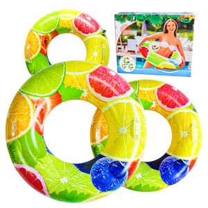Flotador inflable de PVC respetuoso con el medio ambiente para niños, Círculo de natación de aprendizaje, boya de vida - Product Image 4