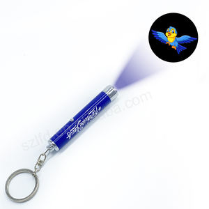 カスタムロゴLEDメタルトーチプロジェクター懐中電灯ホリデーブラインドバッグギフトプロモーションパーティー用品 - Product Image 3