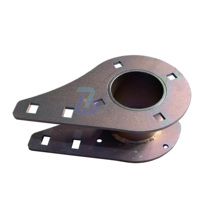 HENGLI OEM Piezas de Acero al Carbono Mecanizadas por CNC, Componentes de Brida/Buje Torneados y Mecanizados a Medida con Tolerancia de 0.01mm, Zhejiang