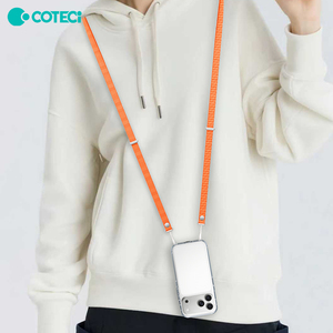 Coteci Hot Bán Từ Cổ Crossbody Dây Đeo Dây Màu Cam Điện Thoại Dây Buộc Dây Đeo Cho <span class=keywords><strong>Iphone</strong></span> 16 17 Pro Max Trường Hợp - Product Image 4