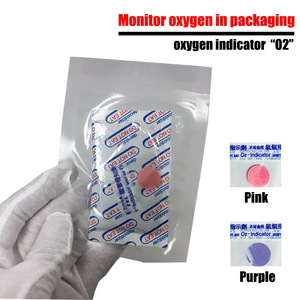 Indicador de oxígeno, prueba de O2, cambio libre de oxígeno, contenido de detección de oxígeno, Identificación por color, producto de reutilización, proveedor de fábrica - Product Image 3