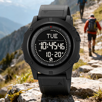 SKMEI 2639 Sportuhr mit Eigenem Logo für Outdoor-Aktivitäten ABS-Gehäuse Digitale LED 50M Wasserdicht TPU-Armband Alarm Stoppuhr OEM ODM Großhandel