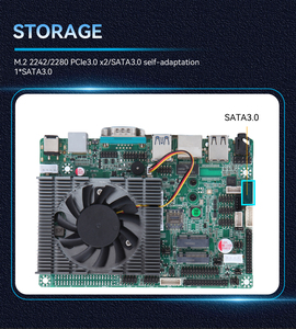 Placa-mãe embutida Industrial Intel Alder Lake-N N95 N97 N100 Quad-core 3.4GHz <span class=keywords><strong>DDR4</strong></span> GPIO Placa de sistema incorporado - Product Image 3