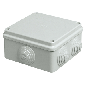 Junction Box 100x100x50mm IP55 Outdoor Electrical <b>Enclosure</b> - Product Image 1