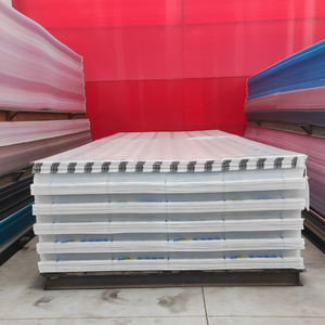 Plaques alvéolaires multicouches en <span class=keywords><strong>polycarbonate</strong></span> HANHAI, 14 panneaux, 4-8 mm, anti-UV, durables, écologiques, modernes, pour extérieur, gaufrées - Product Image 5