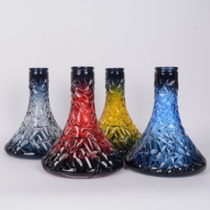Vase de narguilés colorés accessoire de haute qualité <span class=keywords><strong>bouteille</strong></span> Chicha grande taille verre <span class=keywords><strong>Shesha</strong></span> Top vente - Product Image 6
