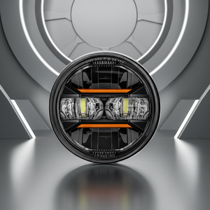 Phare avant de moto pour <span class=keywords><strong>Harley</strong></span> 883 Sportster XL883N XL1200V Dyna Super <span class=keywords><strong>Glide</strong></span> <span class=keywords><strong>Street</strong></span> Bob Wide <span class=keywords><strong>Glide</strong></span> Softail Heritage - Product Image 1