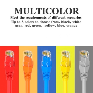 Cantell Cat5e Cat6 Câble Petit Lot Personnalisé Couleur <span class=keywords><strong>Ethernet</strong></span> Câble Cuivre Sans Oxygène 1,3,5,10M <span class=keywords><strong>Cordon</strong></span> de Brassage Cat6 Lan <span class=keywords><strong>Cordon</strong></span> de Brassage - Product Image 6