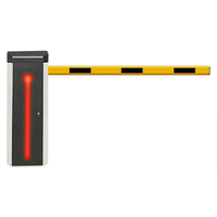 Barrière de parking avec distributeur de tickets pour voitures et camions, barrière à flèche
