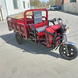 Triciclo Eléctrico de Carga de 800W, Tipo Carrocería Abierta, Scooter Motorizado de 3 Ruedas para Pasajeros, Potencia de 1000W, Voltaje de 60V, Carga Útil de 400kg - Product Image 3