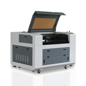 6090 80w/90w/100w machine laser cutter for paper/leather/bamboo laser cleaning machine