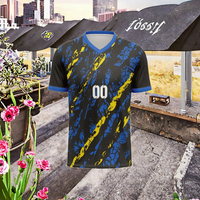 Maillot de football du FC Marseille 2025-26 personnalisé unisexe grande taille de haute qualité avec logo sur mesure, manches courtes d'été