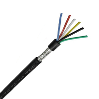 Câbles d'alimentation en cuivre étamé à isolation en PVC toronné, blindés électriquement, norme UL2547, 0,75 1,0 1,5 2,0, vente chaude