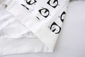 Chaqueta estampada para niños y niñas, moda 2019, ropa de abrigo con capucha y cremallera de manga larga para bebés, chaquetas cálidas con dibujos animados - Product Image 4