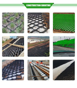 Bán nóng 100% nguyên liệu HDPE tổ ong <span class=keywords><strong>geogrid</strong></span> đường lái xe sỏi dốc geocell gia cố cho đường - Product Image 6