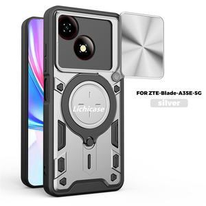 Fundas Protectoras para Teléfono con Soporte Invisible y Protección Total de Lente de Material de Alta Calidad Lichicase para <span class=keywords><strong>ZTE</strong></span> <span class=keywords><strong>Blade</strong></span> A56, Carcasa Trasera Resistente a Golpes - Product Image 6