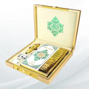 Sıcak satış fabrika doğrudan özelleştirilmiş hizmetler kuran okuyucu 16GB bellek Quran okuma kalem kitap dijital kuran ile Set