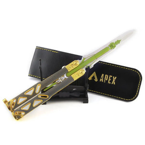 Nouveau porte-clés <span class=keywords><strong>APEX</strong></span> Legends, modèle de pistolet en métal Octane, jouet pour enfants, figurine de jeu d'anime Luffy Ace - Product Image 1