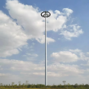 Postes de Iluminación de Alta Resistencia Galvanizados en Caliente Personalizados, Impermeables, para Estadios de Fútbol, Aeropuertos y Puertos Marítimos, de 20 a 50 Metros - Product Image 6