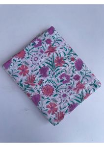 Tissu en voile de coton pur 100% tissé à la main en Inde, imprimé au bloc, magnifique motif Bagru, pour usage textile domestique - Product Image 2