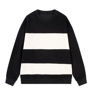 Suéter personalizado con logo de marca, estilo holgado con cuello redondo grande, para hombre, cómodo y a la moda, para primavera y otoño. - Product Image 4