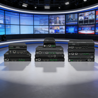 Codificador/Decodificador HDMI AV sobre IP PINWEI SDVoE JPEG2000 H264 H265 4K60 1080P KVM sobre IP RS232 y Video Wall con Función Roaming