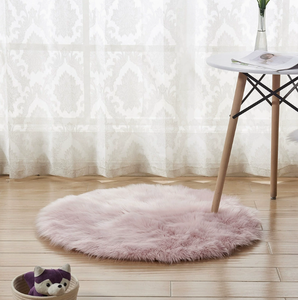 Tapis <span class=keywords><strong>d</strong></span>'exercice moderne fait main à poils longs et duveteux pour salon, lavable, en polyester, adapté aux animaux domestiques, <span class=keywords><strong>d</strong></span>écoration intérieure - Product Image 4