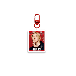 Llavero con Impresión HD de Ídolos de KPOP, JK, J-HOPE, <span class=keywords><strong>JIMIN</strong></span>, JIN, SUGA, V, RM, Colgante Acrílico, Accesorios para Bolsos Estilo Coreano, Regalo para Fans - Product Image 5