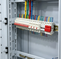 Boîtier de distribution d'énergie basse tension XL-21 100A avec barre omnibus IP55, armoire de commande électrique industrielle