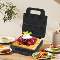 Sonifer SF-6143 Nouvelle Machine à Gaufres et Donuts Électrique 5-en-1 Multifonction Antiadhésive avec Plaques Amovibles de Haute Qualité pour la Maison