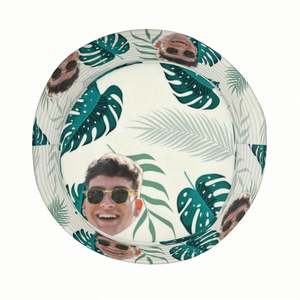 Bob personnalisé avec photo, motif feuille tropicale, idéal pour l'été, la pêche, pour hommes et femmes, motif dessin animé, usage quotidien, 100% personnalisable - Product Image 4