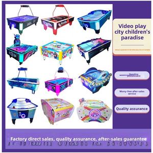 Children's Educational Entertainment Double Battle Air Hockey Set Tabletop Ice Hockey Plastic Playground Parent-Child Play - Product Image 5
