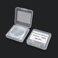 Lentille de protection en silice fondue 37x7mm pour laser, pièces détachées pour machine de découpe laser à fibre, plusieurs tailles disponibles
