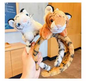 أزياء الطرف تأثيري الحيوان الأنيق الفتيات النمر الأذن أفخم تخصيص الشعار عقال - Product Image 6