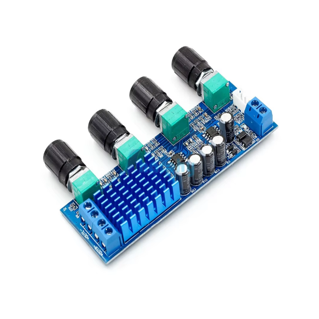 XH-M577 TPA3116D2 Audio High Power Tone Op Amps DC 12-24V Dual-channel Stereo 2 X 80W Digital Amplifier Board B4-003
