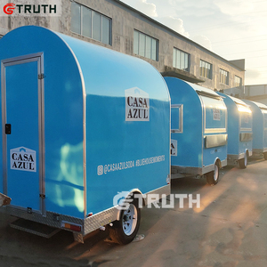 Sự thật mới nóng bán thực phẩm Giỏ hàng kinh doanh di động cà phê kem thực phẩm Trailer Hot Dog xe tải để bán - Product Image 3