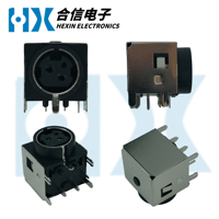 Connecteur de borne circulaire 3 broches HX Factory Direct S, prise Mini Din