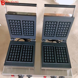 Лидер продаж, электрическая машина для закусок, коммерческая машина для производства вафель с двойной головкой - Product Image 4