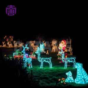 Renne LED 3D de haute qualité IP65, personnalisé pour les décorations de Noël et toute l'année, intérieur/extérieur - Product Image 5