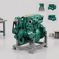 Qianyu Original Nouveau MOTEUR D4D D5D D6D D6E D7D D7E D12D D13 D13A D13F D16D MOTEUR COMPLET ASSY